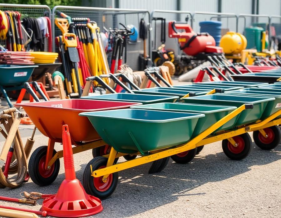 Wheelbarrows & Hand Tools